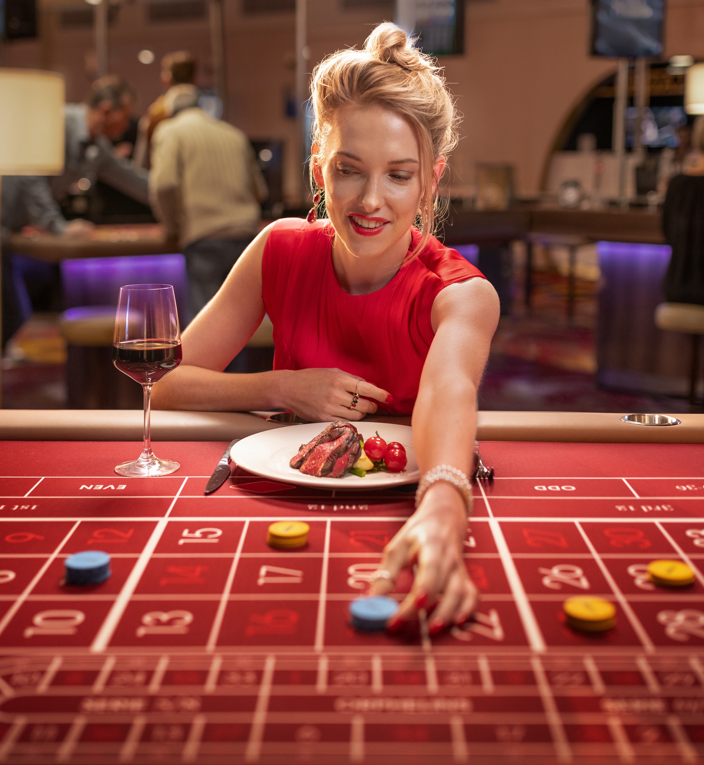 Table games and live casino at The Reef Hotel Casino